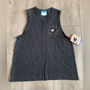 Champion boyfriend large tank top 100% cotton